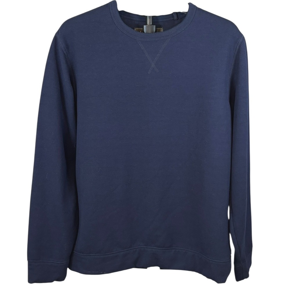 Jachs NY Mens Navy Blue Crewneck Pullover Sweatshirt Size‎ M
